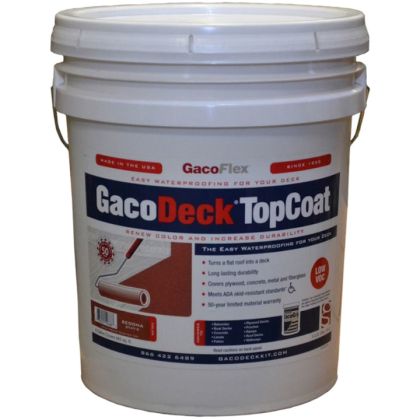 Gaco Deck Top Coat Sedona 5 Gallon