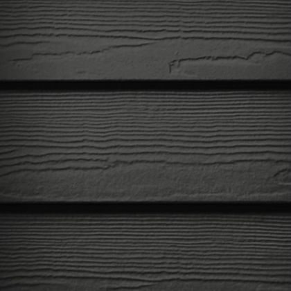 James Hardie Plank Fiber Cement Cedarmill Siding 7.25"x144" Iron Gray 1pc