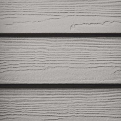 James Hardie Plank Fiber Cement Cedarmill Siding 7.25"x144" Pearl Gray 1pc