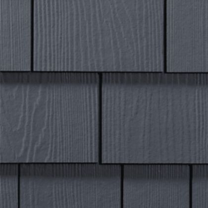 James Hardie Shingle Fiber Cement Straight Siding 15.25"x48" Deep Ocean 1pc
