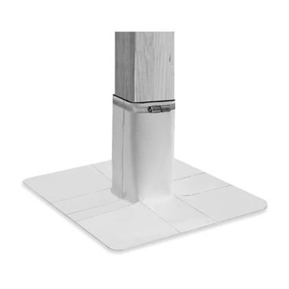 GAF STW4 EverGuard TPO Square Tube Wrap 4"x4" White