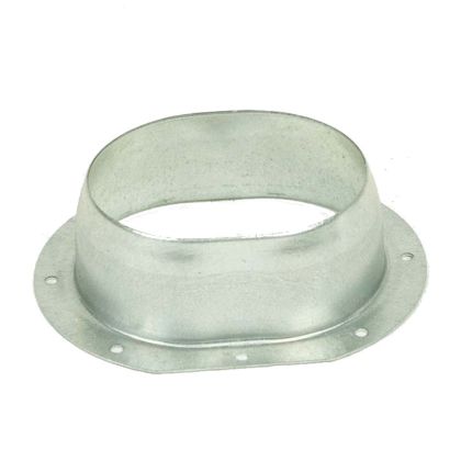 Berger Drop Outlet Oval 2"x3" Galvanized