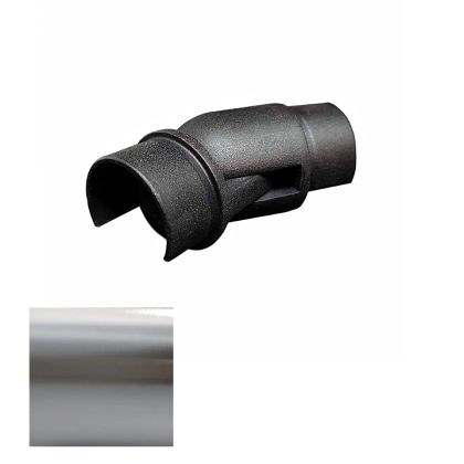 IG Railing Top Rail Adjustable Corner Polished Chrome