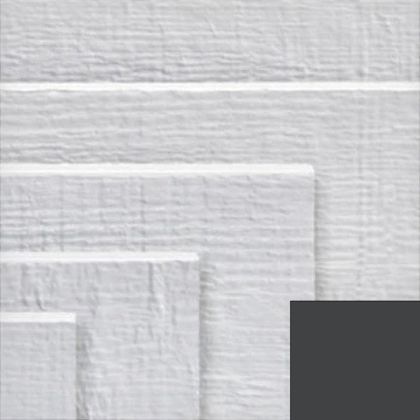 James Hardie Trim Fiber Cement Roughsawn 5/4 NT3 3.50" x 12' Midnight Black 1pc