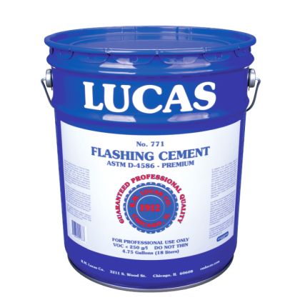 Lucas 771 Flashing Cement Premium 5 Gallon