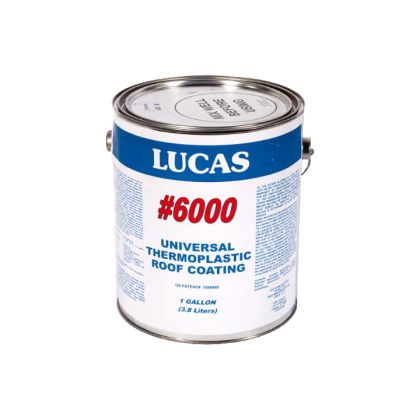 Lucas 6000 Universal Thermoplastic Coating 1 Gallon White