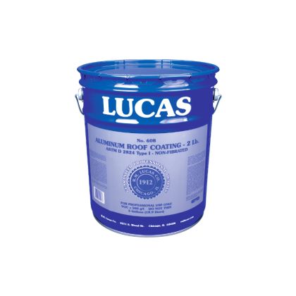Lucas 608 Roof Coating 5 Gallon Aluminum