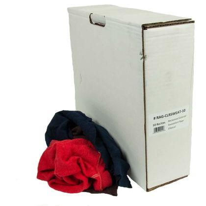 Lakefront Colored Rags 10lb Box