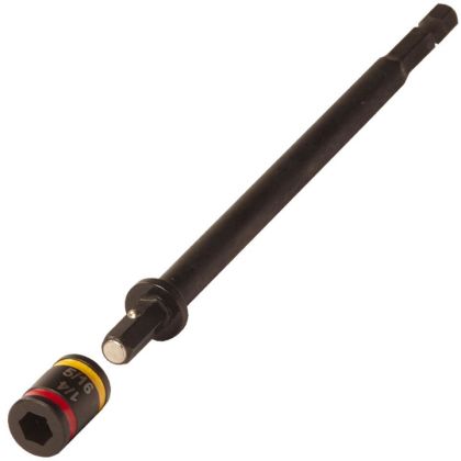 Malco MSHXLC Magnetic Hex Driver Reversible 1/4" 5/16" 6"