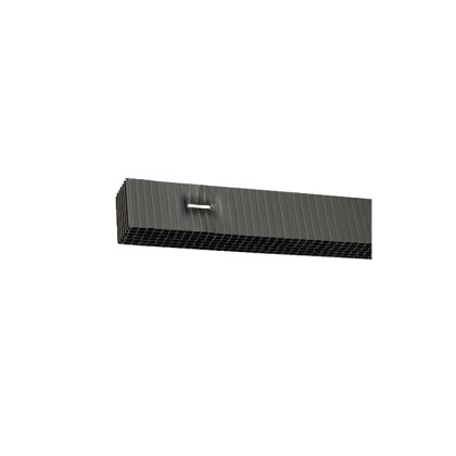 Cor-A-Vent RS-400BLK Raft-A-Vent 1"x1.5"x22.5" Black 48ct Coravent