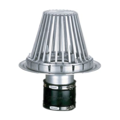 OMG CDAL6A OlyFlow Aluminum New Connection Drain 6"