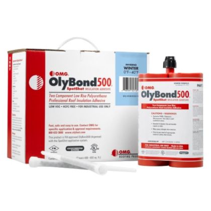 OMG OB500SS-W65 OlyBond500 Insulation Adhesive Winter Grade SpotShot 1500ml 4 tubes