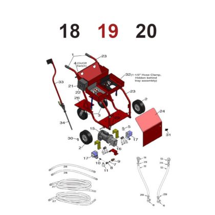 OMG OBPC3-COUPKIT OlyBond PaceCart3 Coupling Kit