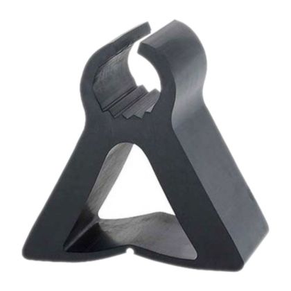 OMG PGS-BK PipeGuard Small EPDM Pipe Support 2" Black