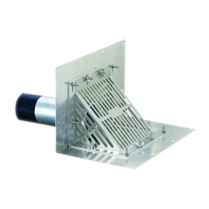 OMG SCUPRD6 OlyFlow Aluminum Scupper RetroDrain 6"