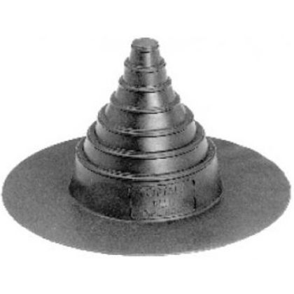 Portals Plus 42110 Pipe Boot Clamp 1"-6" Medium Black 10ct
