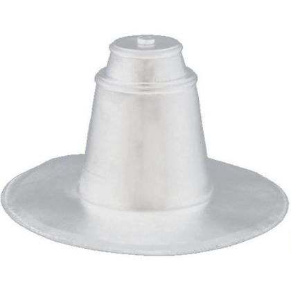 Portals Plus 42130 Pipe Boot Clamp 1 3/4"-3" White 10ct