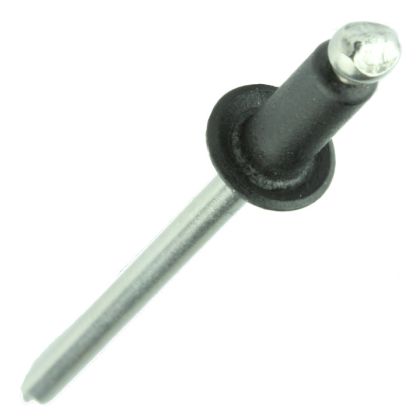 Lakefront 1/8" Stainless Steel Rivets Bag of 100 Black