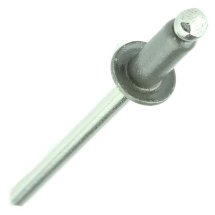 Lakefront 1/8" Stainless Steel Rivets Bag of 100 Charcoal