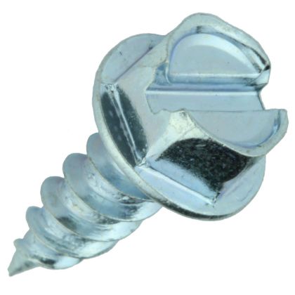 US Aluminum Metal Screw 100pc 1/2" Mill