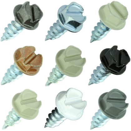 US Aluminum Metal Screw 100pc 1/2"