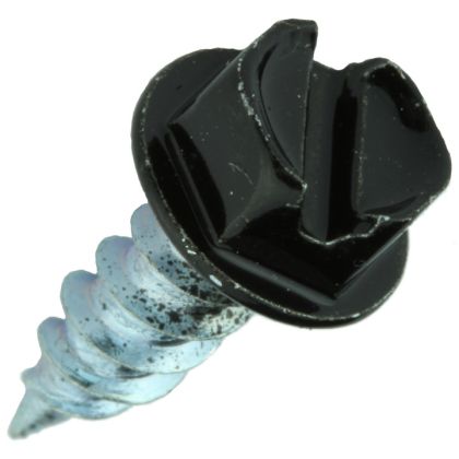 US Aluminum Metal Screw 100pc 1/2" Black
