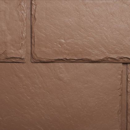 EcoStar Majestic Slate Cedar Brown 12" 25pc/bdl