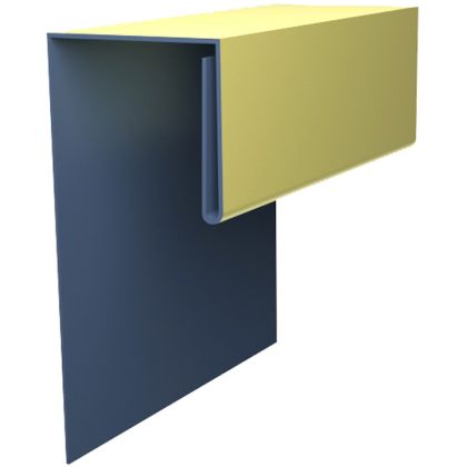 Tamlyn JMF788 XtremeColor 7/8" J-Mold 1"x7/8"x2"x8' Primed EA