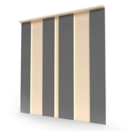 Tamlyn PLPF8 ProLine Plank Flash 8" Primed EA 50ct