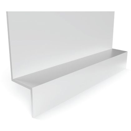 Tamlyn XZS7168 XtremeTrim 7/16" Horizontal Z Basic - 3/8" Lip, 1" Back - 8' Primed EA