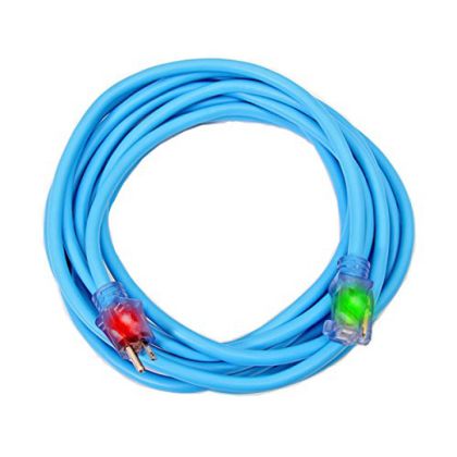 Century Wire Cold Weather Cord Rubber 12/3 100' Blue