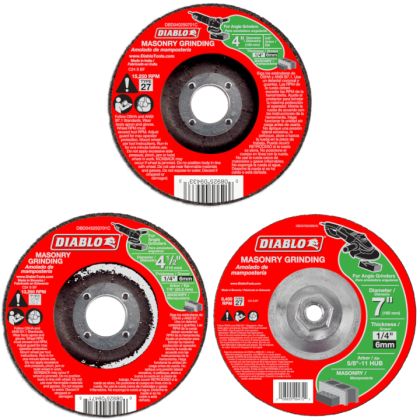 Diablo Masonry Grinding Abrasive Wheel