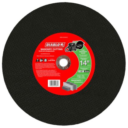 Diablo Hi Speed Masonry Disc 14"x1/8"