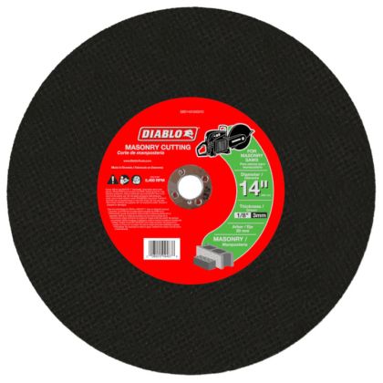 Diablo Hi Speed Masonry Disc 14"x1/8"x20mm