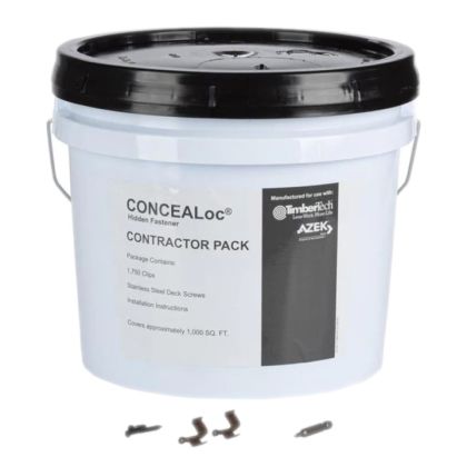 TimberTech CLOCBULK CONCEALoc Hidden Fasteners Clips and Screws 1000 sq ft