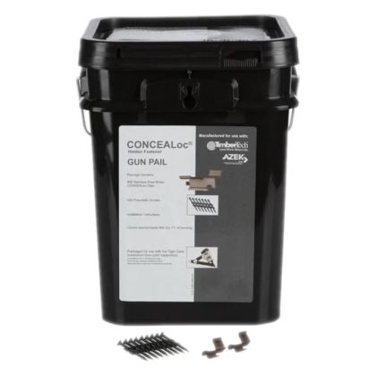 TimberTech CLOCGUNPAIL CONCEALoc Hidden Fasteners Clips and Screws for Pneumatic Gun 500 sq ft