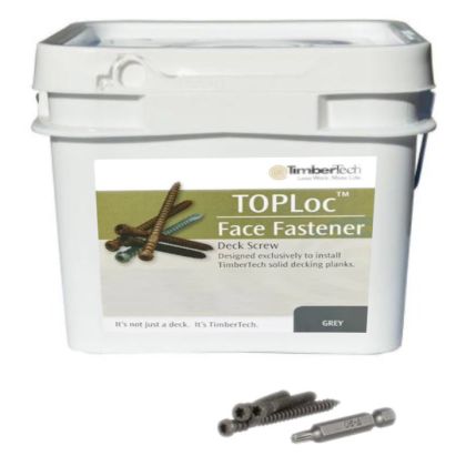 TimberTech TLOC1750G TOPLoc Screws For PRO and EDGE 2.5" Gray 500 sq ft