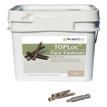 TimberTech TLOC1750C TOPLoc Screws For PRO and EDGE 2.5" Cedar 500 sq ft