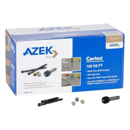 TimberTech CTX100SFBS Cortex Screws For AZEK Brownstone 100 sq ft