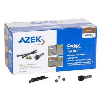 TimberTech CTX100SFMH Cortex Screws For AZEK Mahogany 100 sq ft
