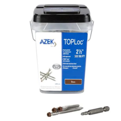 TimberTech ATLOC300B TOPLoc Screws For AZEK Brown 300 sq ft