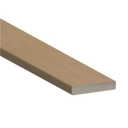 TimberTech ADCB15512BS AZEK Harvest Composite Deck Board Polymer Squared 5.5"x12' Brownstone 1pc