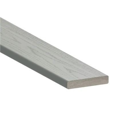 TimberTech ADCB15512SG AZEK Harvest Composite Deck Board Polymer Squared 5.5"x12' Slate Gray 1pc