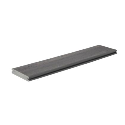 TimberTech AGB15512CG AZEK Landmark Composite Deck Board Polymer Matte Finish Grooved 5.5"x12' Castle Gate 1pc