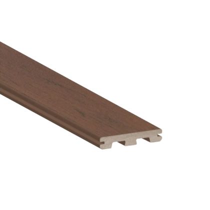 TimberTech TCGV5412BO PRO Terrain Composite Deck Board Grooved 5.36"x12' Brown Oak 1pc