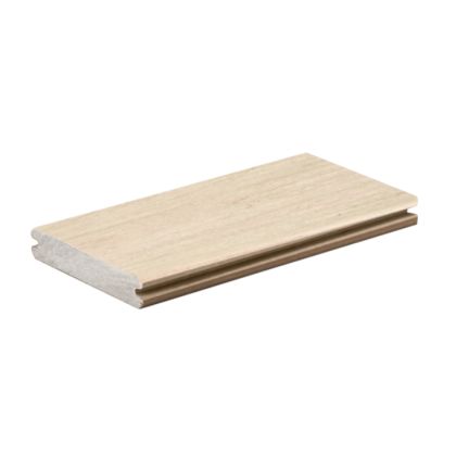 TimberTech LCGV5412WC PRO Legacy Composite Deck Board Grooved 5.36"x12' Whitewash Cedar 1pc