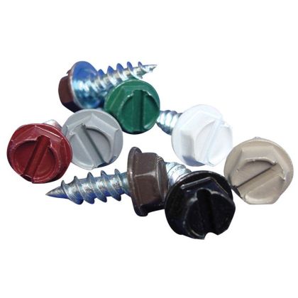 US Aluminum Painted Zip Screws #8x1/2"