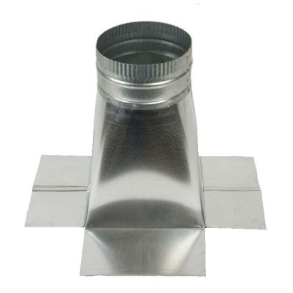 Empire Vent Base 6" Galvanized