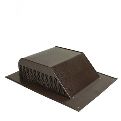 GAF Master Flow Roof Louver Aluminum Slant Back Brown