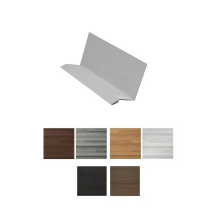 Vesta Steel Siding Drip Cap HD3 Woodgrain 10'